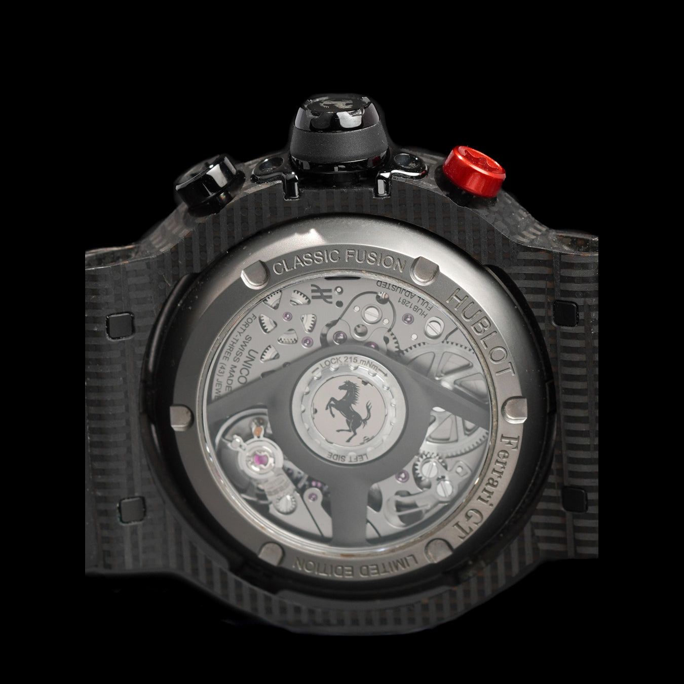 Hublot Classic Fusion Ferrari GT 3D Carbon 526.QB.0124.VR