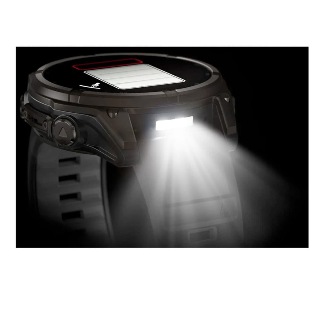 Garmin 010-02906-10 Fenix 8 47mm Solar Sapphire Carbon Gray DLC Titanium