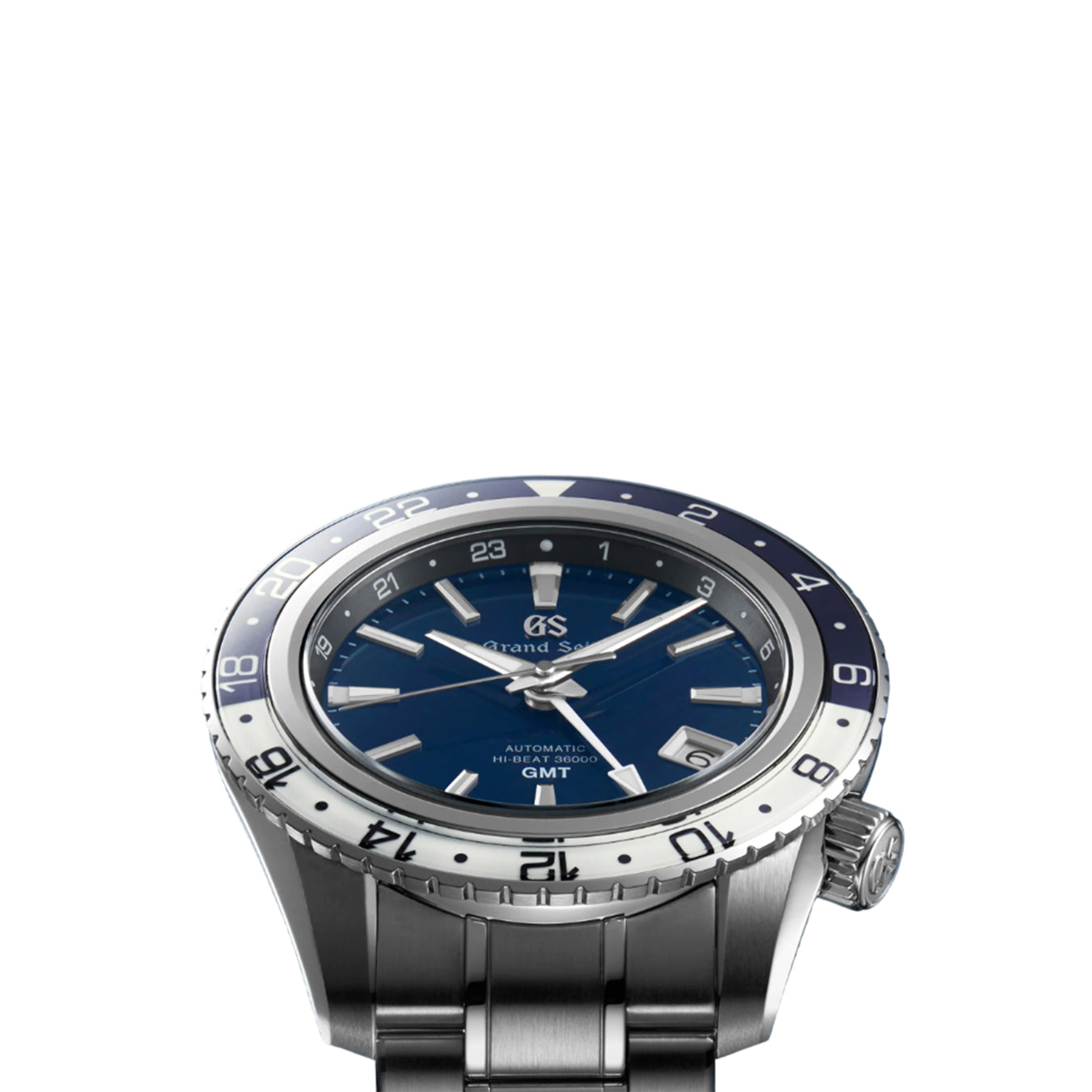 Grand Seiko SBGJ237 Sport GMT Hi-Beat Blue and White