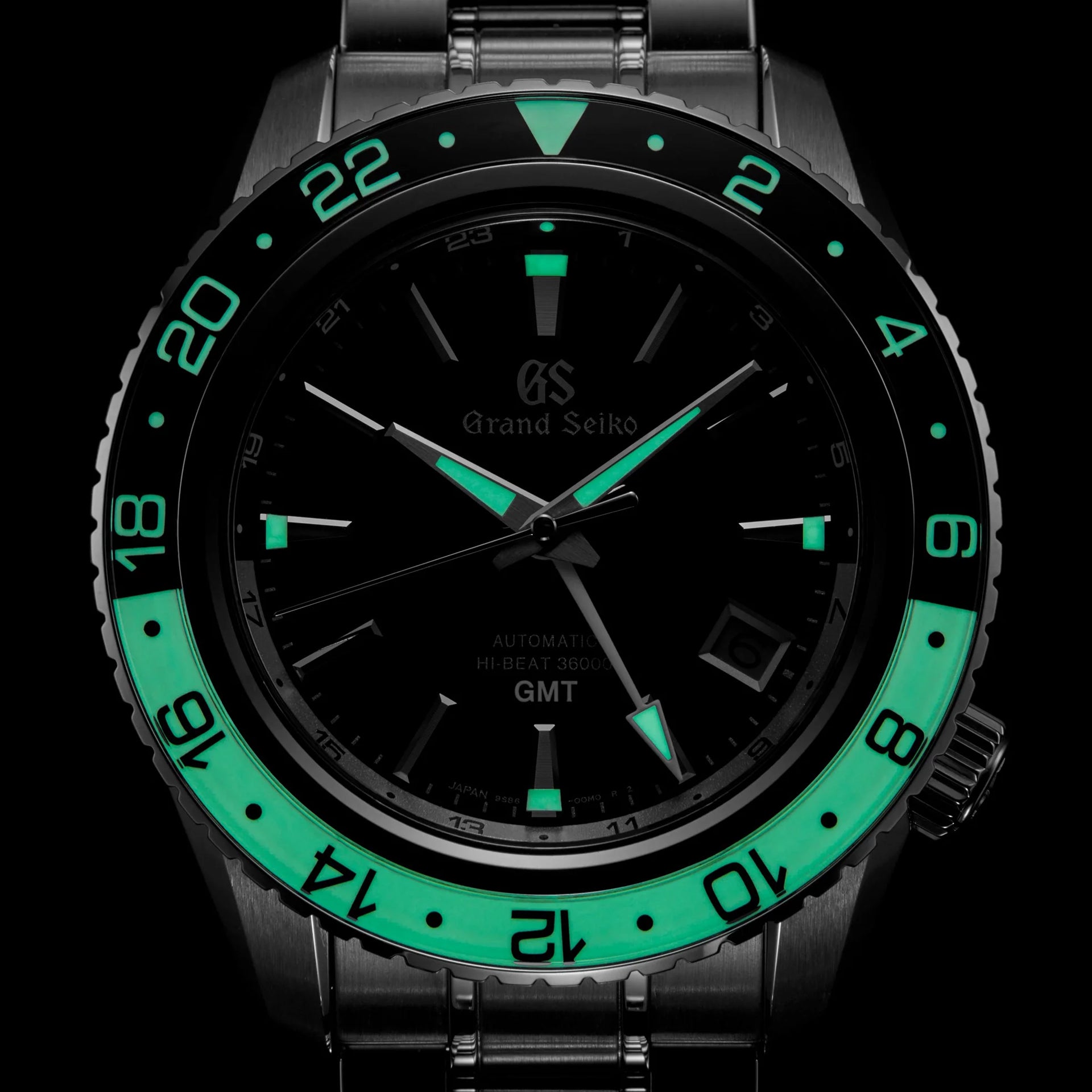 Grand Seiko SBGJ237 Sport GMT Hi-Beat Blue and White