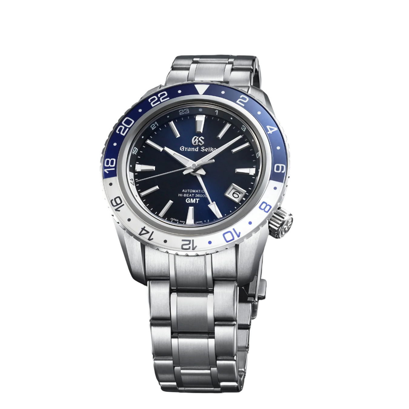Grand Seiko SBGJ237 Sport GMT Hi-Beat Blue and White