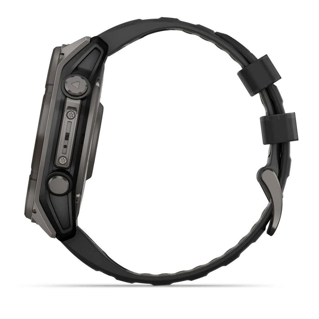 Garmin 010-02907-10 Fenix 8 51mm Solar Sapphire Carbon Gray Dlc Titanium