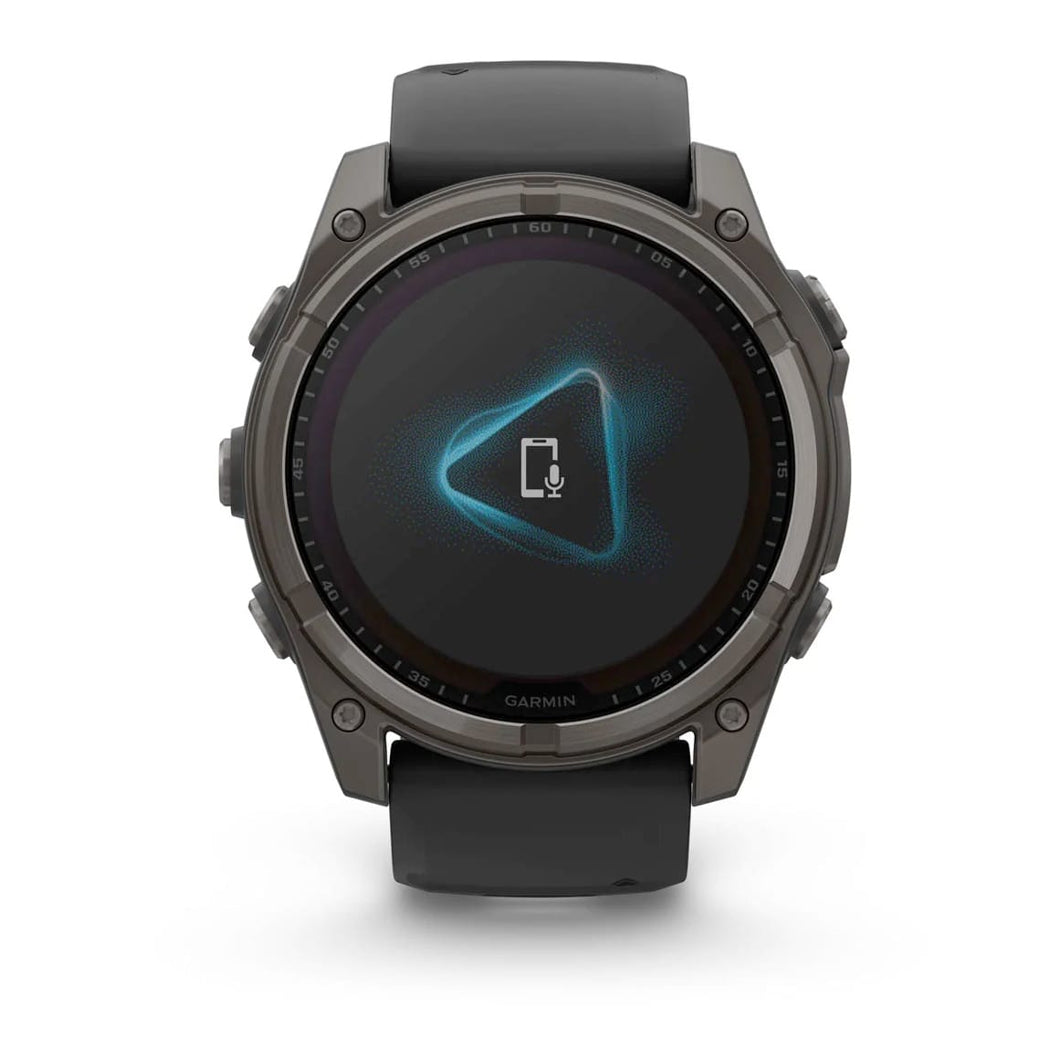 Garmin 010-02907-10 Fenix 8 51mm Solar Sapphire Carbon Gray Dlc Titanium