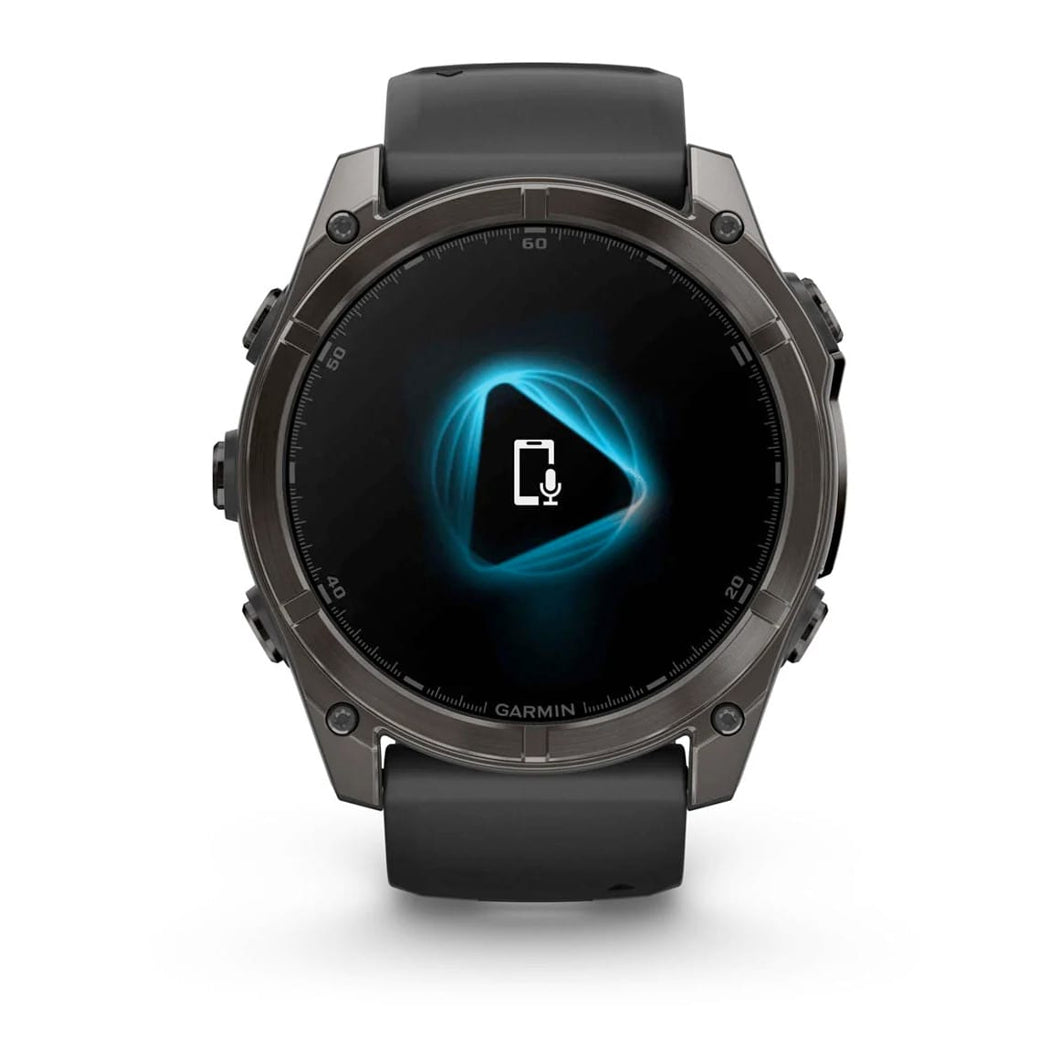 Garmin 010-02905-20 Fenix 8 51mm Amoled Sapphire Carbon Gray DLC Titanium