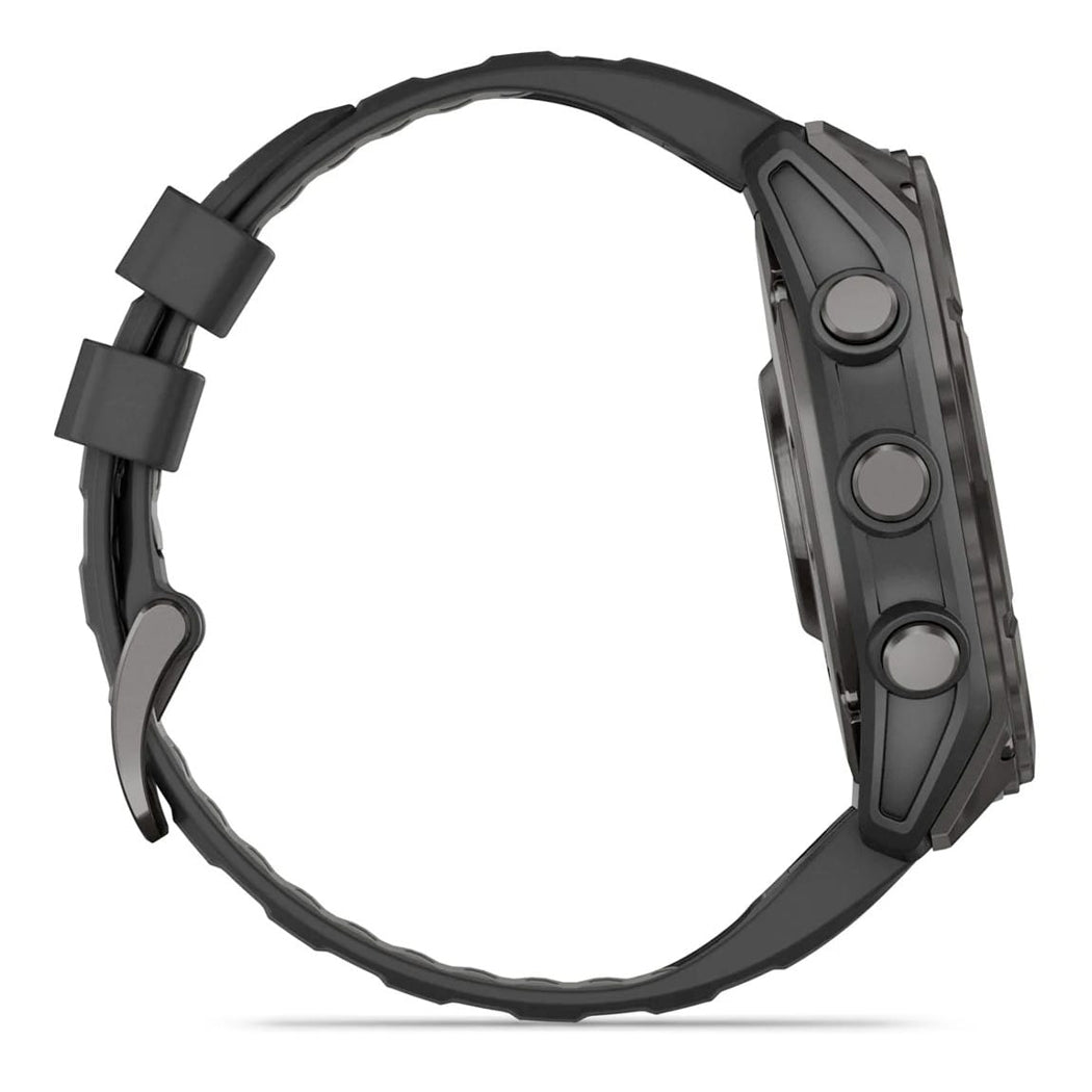 Garmin 010-02905-20 Fenix 8 51mm Amoled Sapphire Carbon Gray DLC Titanium