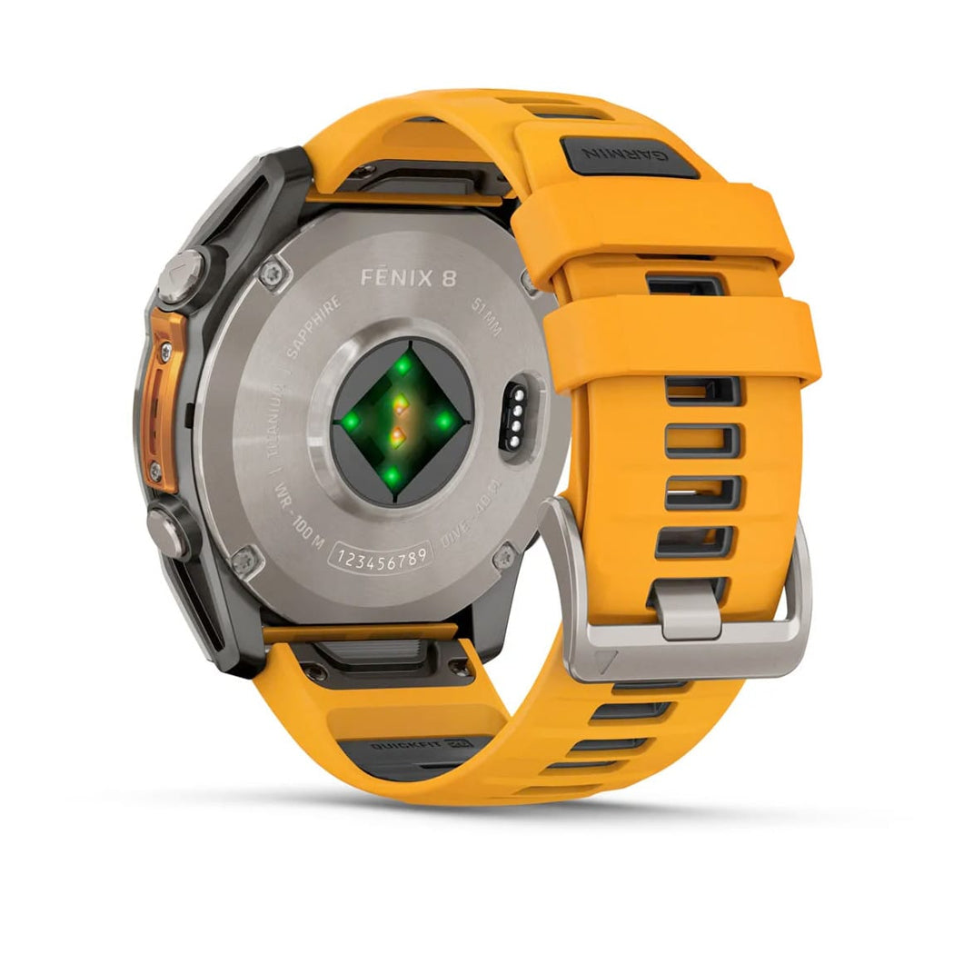 Garmin 010-02905-10 Fenix 8 51mm AMOLED Sapphire Titanium