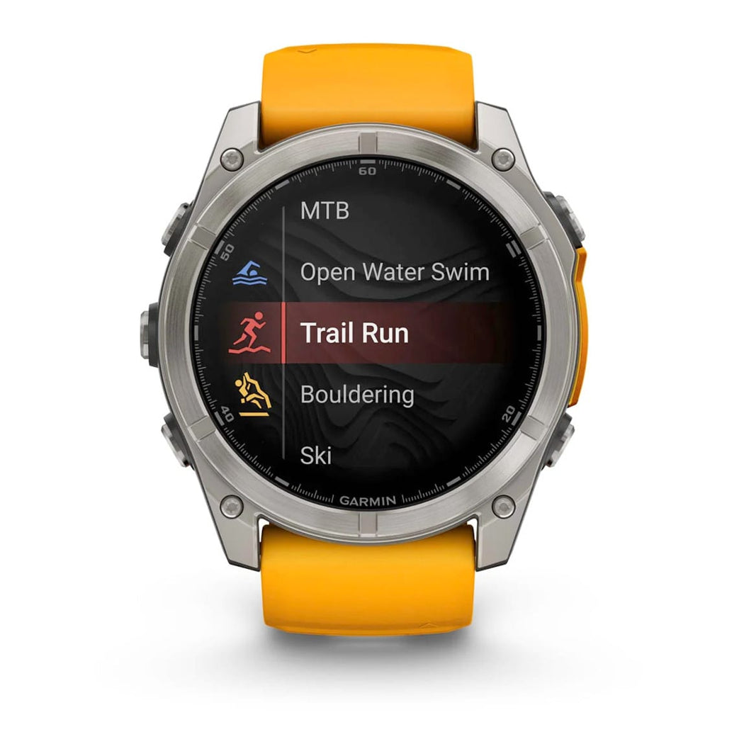 Garmin 010-02905-10 Fenix 8 51Mm Amoled Sapphire Titanium
