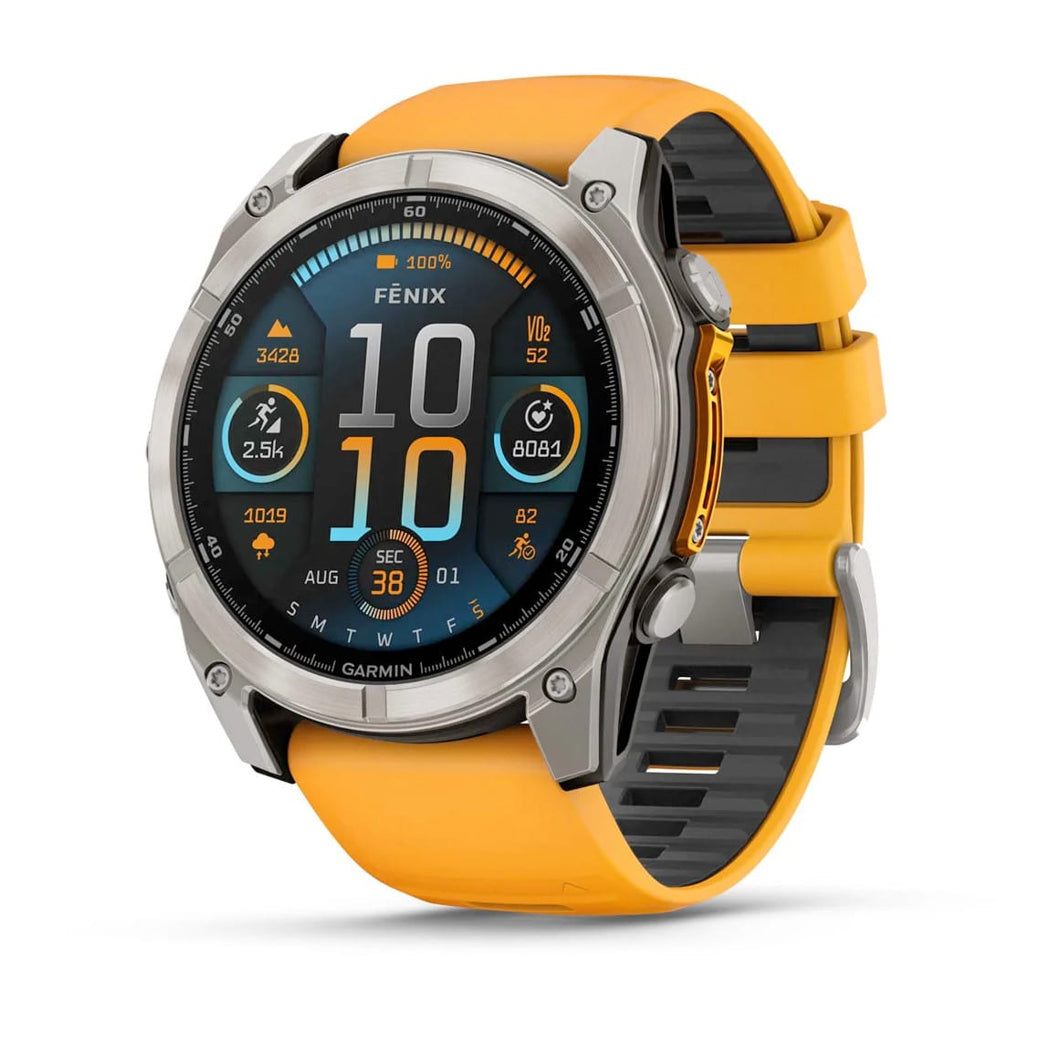 Garmin 010-02905-10 Fenix 8 51mm AMOLED Sapphire Titanium