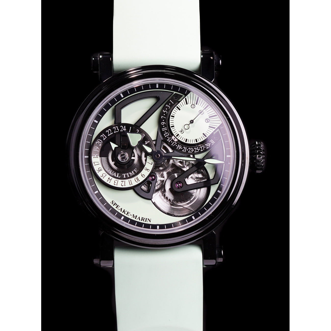 Speake Marin 414209290 Dual Time Mint 42mm