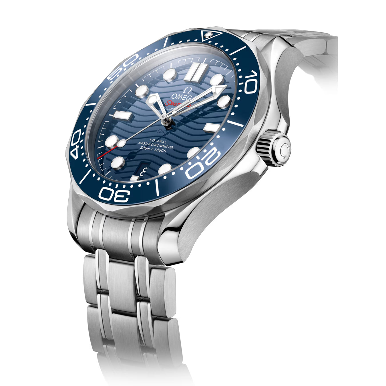 Omega Seamaster Diver 300M Co-Axial Master Chronometer on Bracelet