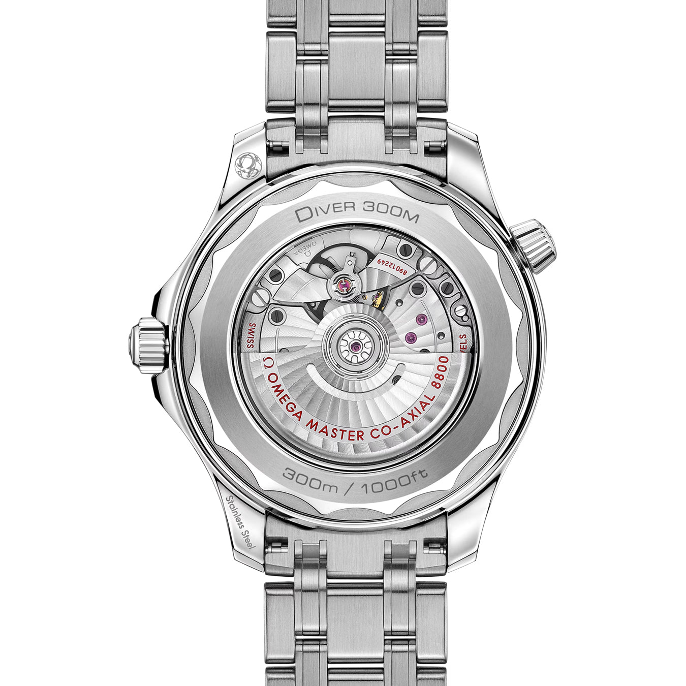 Omega Seamaster Diver 300M Co-Axial Master Chronometer on Bracelet