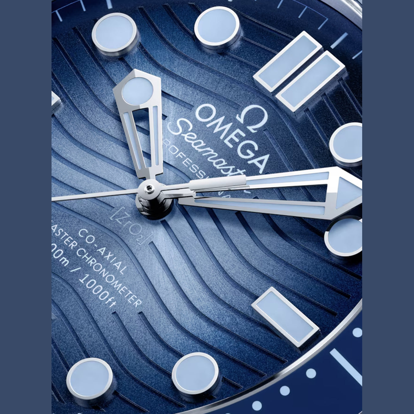 Omega 210.32.42.20.03.002 Seamaster Diver 300M Summer Blue on Strap