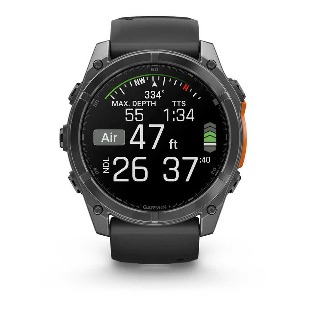 Garmin 010-02905-00 Fenix 8 51Mm Amoled Slate Gray - Exquisite
