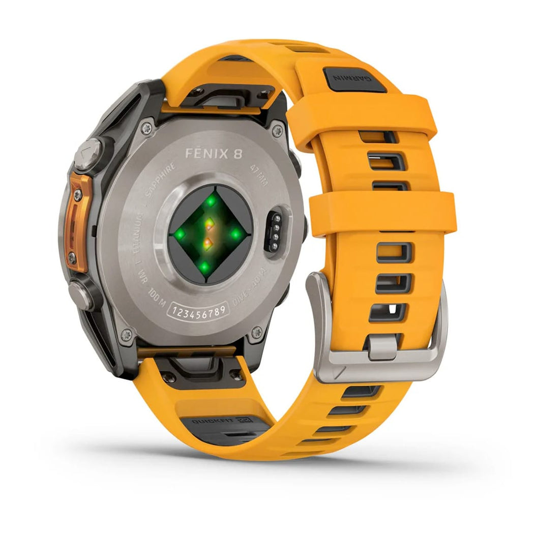Garmin 010-02904-10 Fenix 8 47mm AMOLED Sapphire Titanium