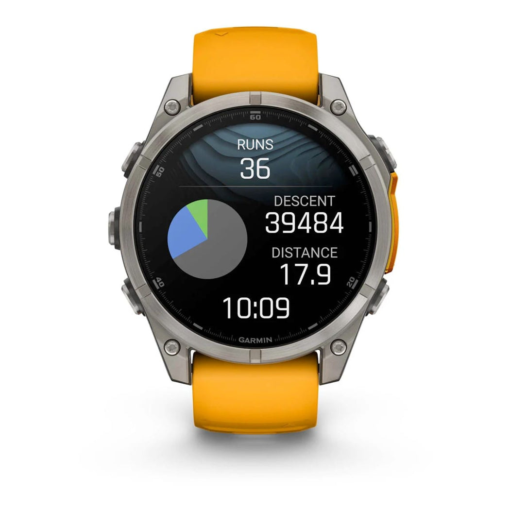 Garmin 010-02904-10 Fenix 8 47mm AMOLED Sapphire Titanium