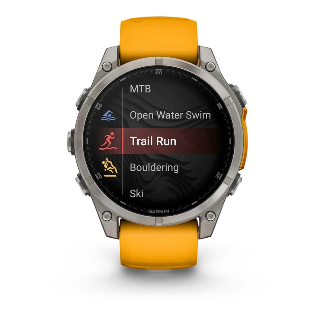 Garmin 010-02904-10 Fenix 8 47Mm Amoled Sapphire Titanium