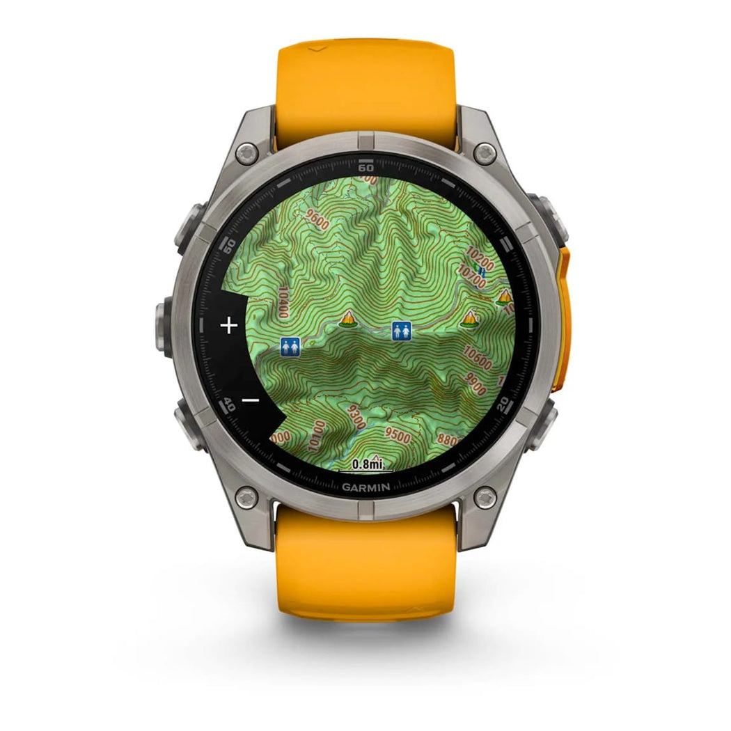 Garmin 010-02904-10 Fenix 8 47mm AMOLED Sapphire Titanium