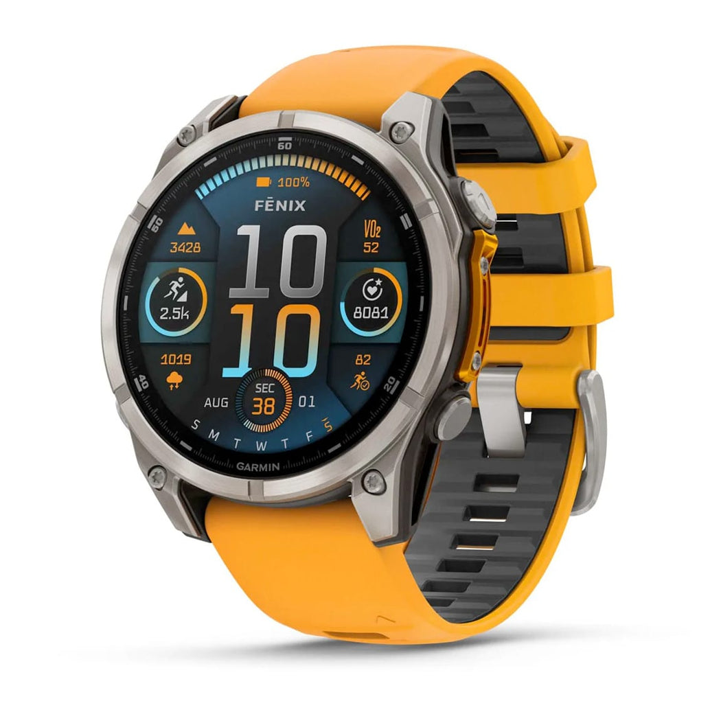 Garmin 010-02904-10 Fenix 8 47Mm Amoled Sapphire Titanium
