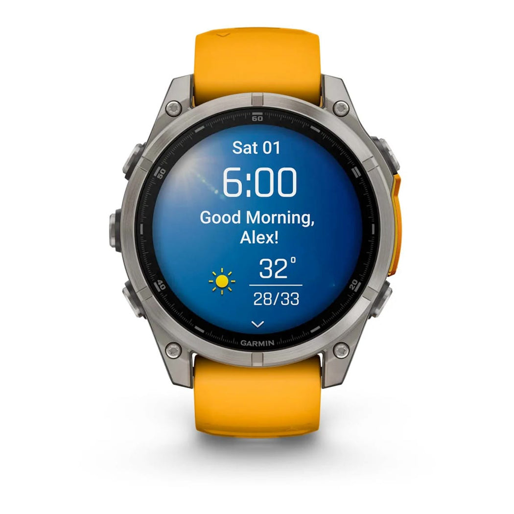 Garmin 010-02904-10 Fenix 8 47mm AMOLED Sapphire Titanium