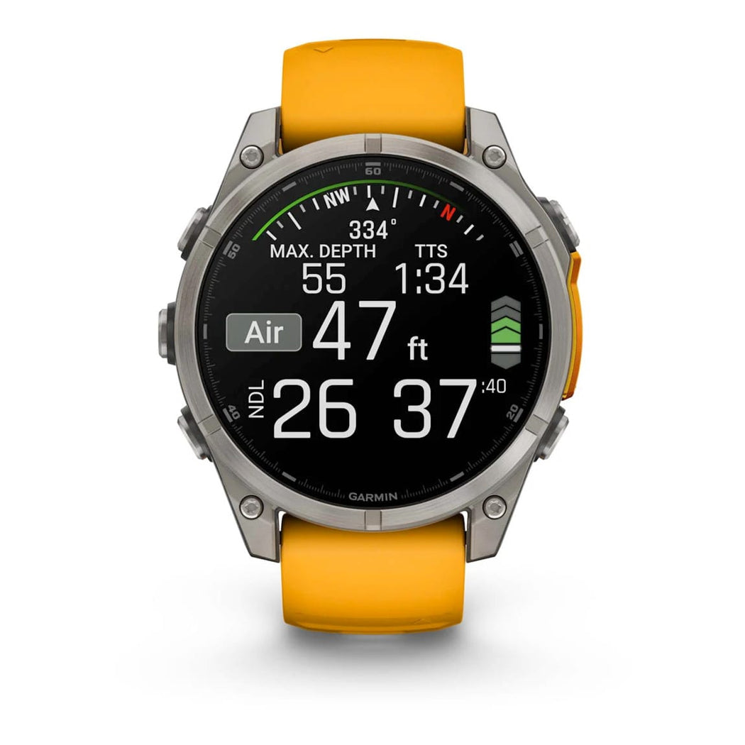 Garmin 010-02904-10 Fenix 8 47mm AMOLED Sapphire Titanium