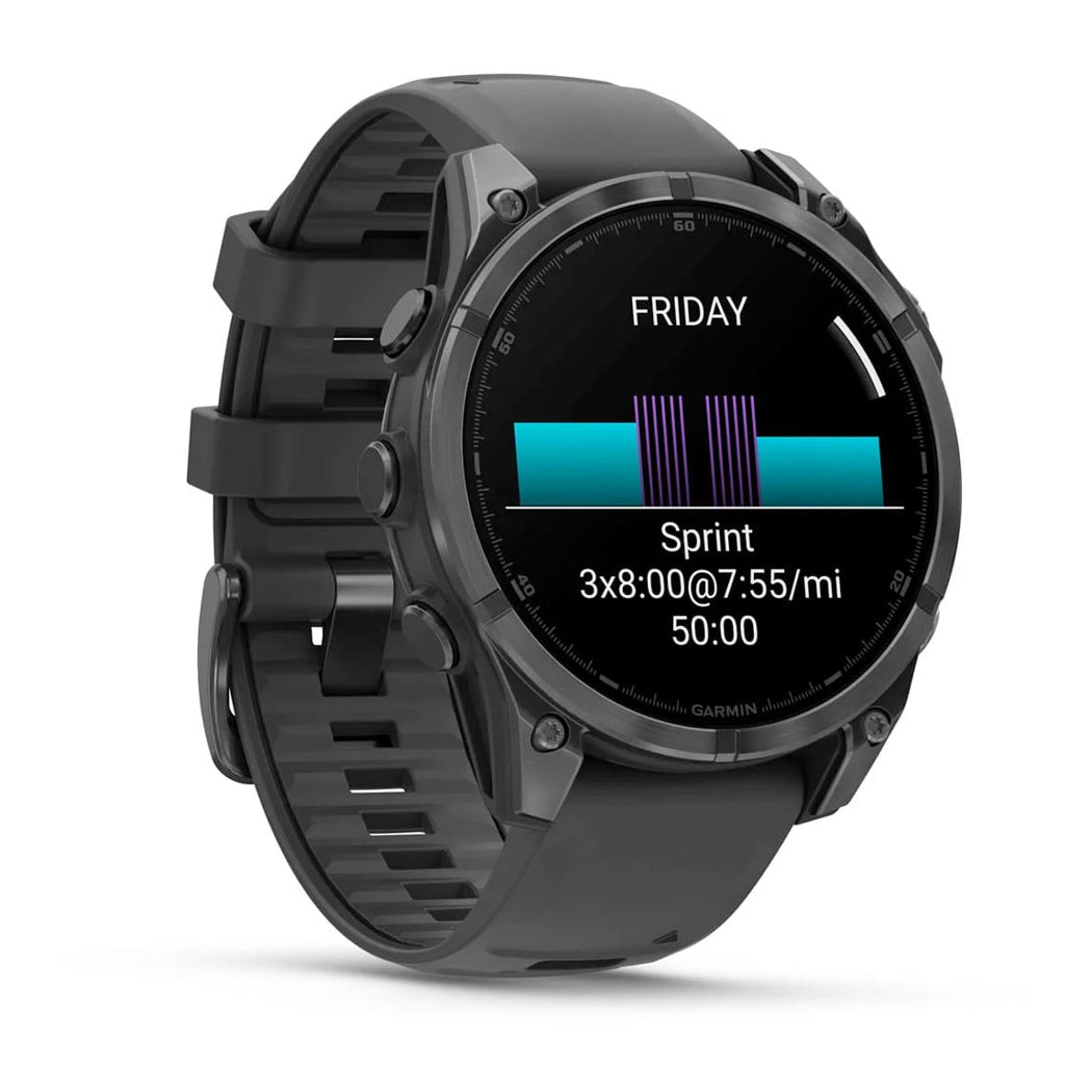 Garmin 010-02904-00 Fenix 8 47mm AMOLED Slate Gray