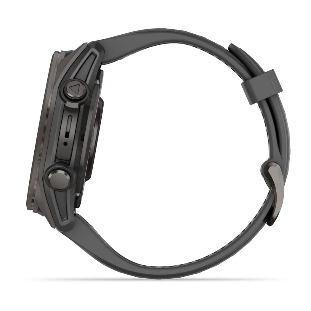 Garmin 010-02903-20 Fenix 8 43mm AMOLED Sapphire Carbon Gray DLC Titanium