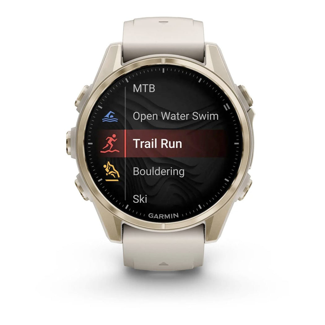 Garmin 010-02903-10 Fenix 8 43mm AMOLED Sapphire Soft Gold