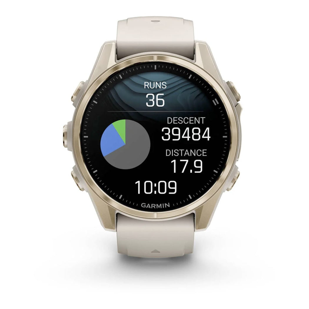 Garmin 010-02903-10 Fenix 8 43mm AMOLED Sapphire Soft Gold