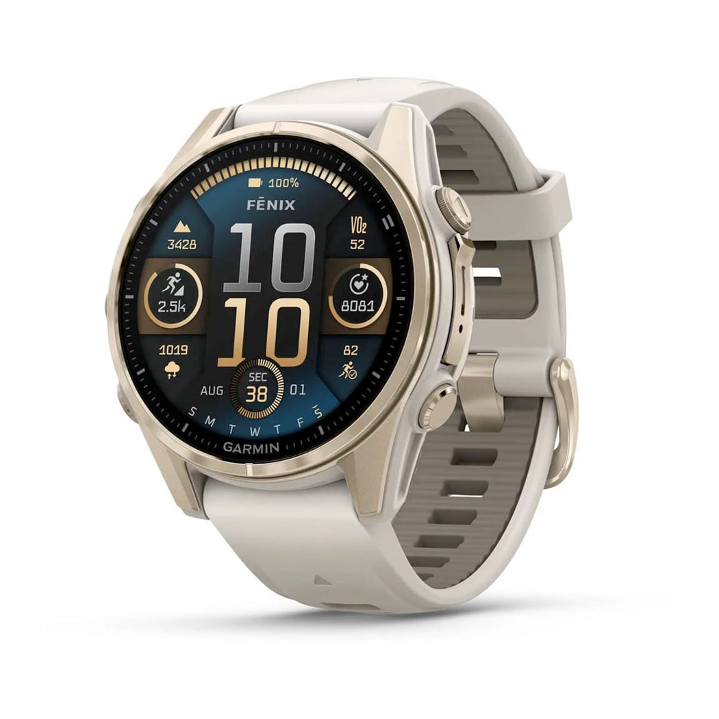 Garmin 010-02903-10 Fenix 8 43mm AMOLED Sapphire Soft Gold