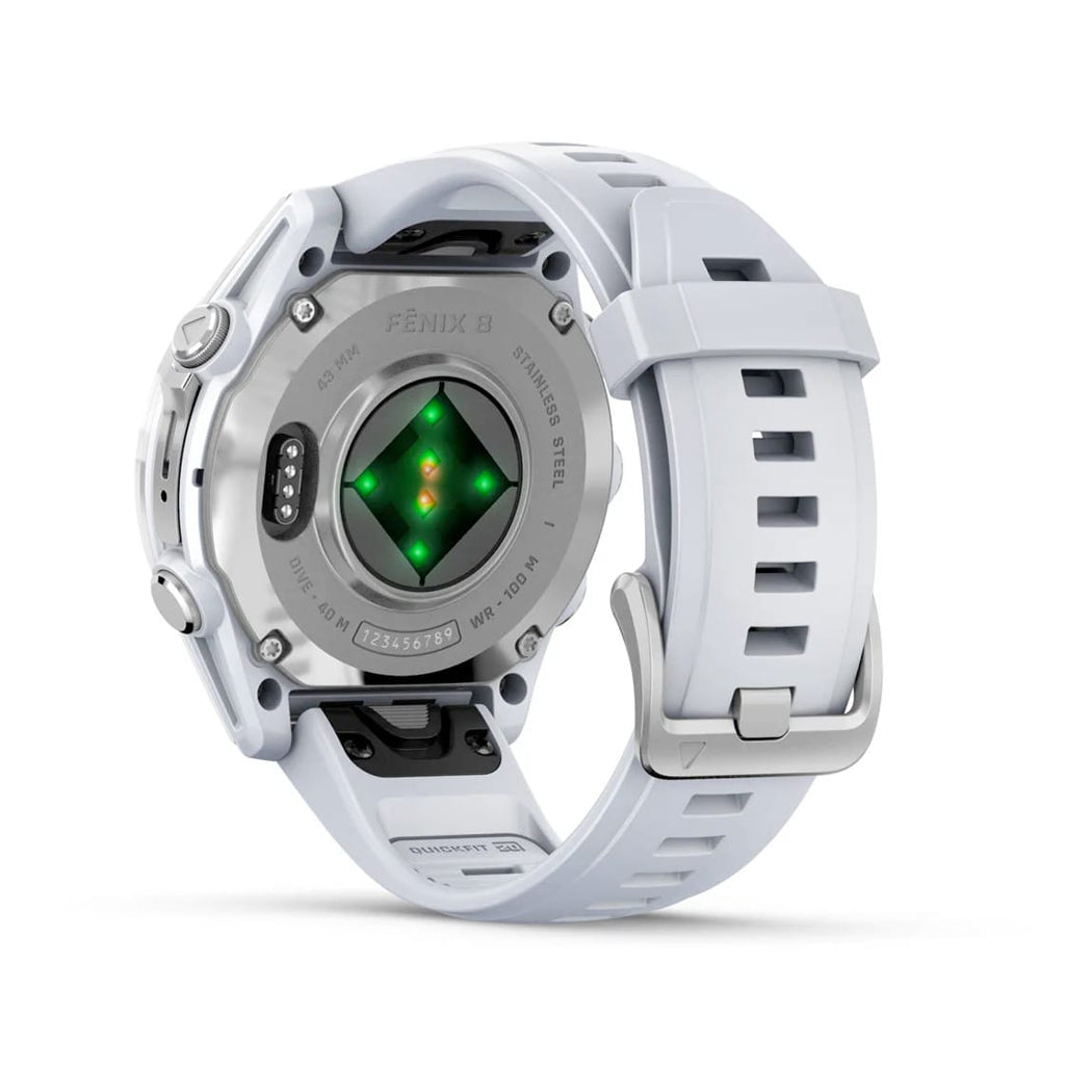 Garmin 010-02903-00 Fenix 8 43mm AMOLED Silver