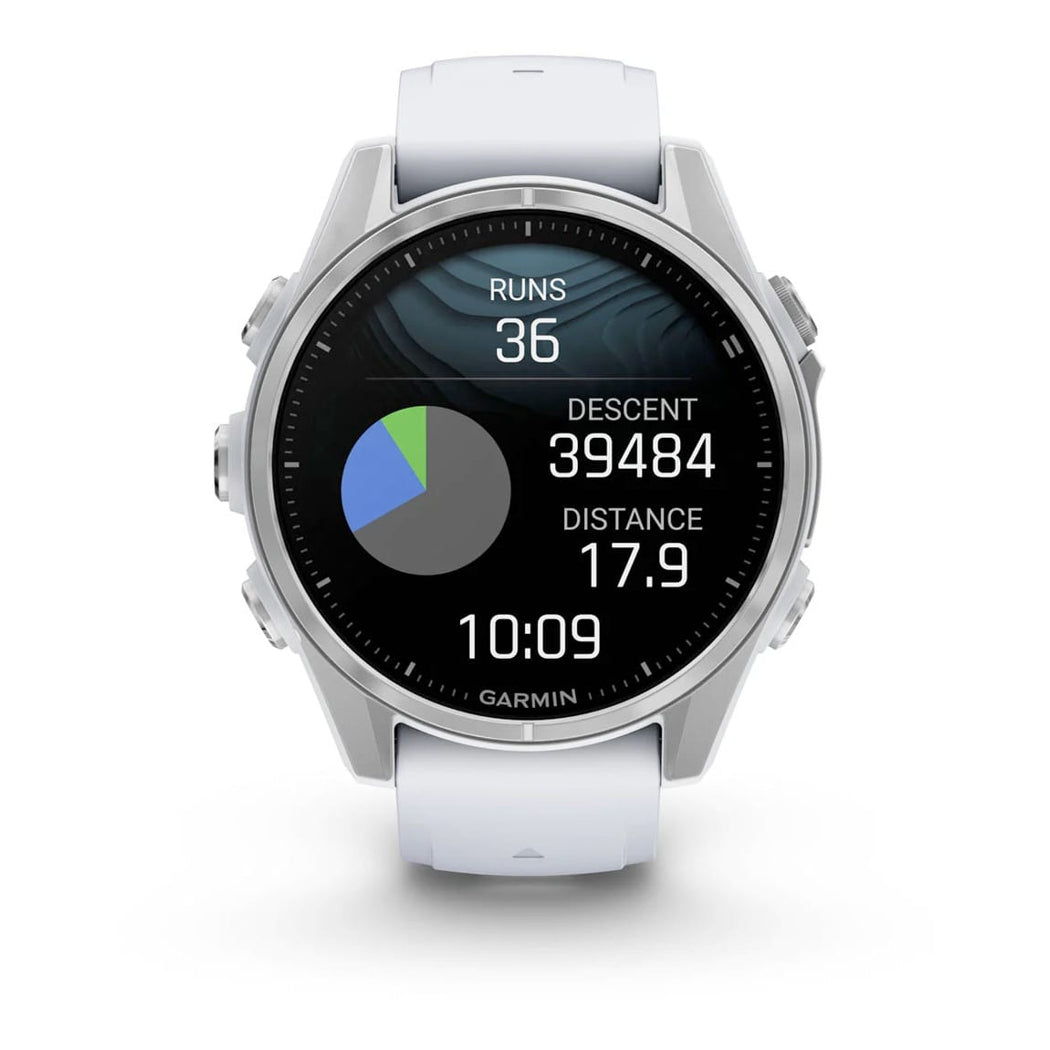 Garmin 010-02903-00 Fenix 8 43mm AMOLED Silver