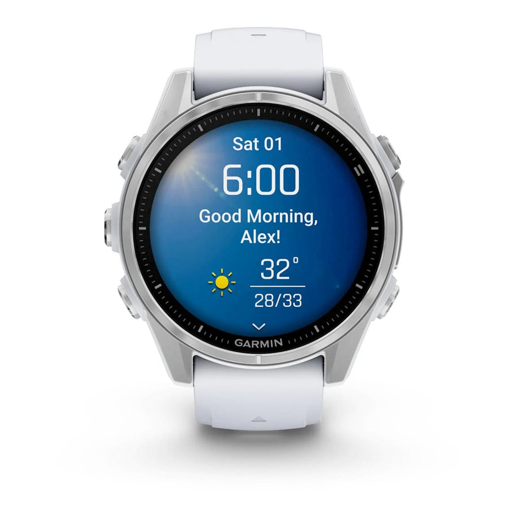 Garmin 010-02903-00 Fenix 8 43mm AMOLED Silver