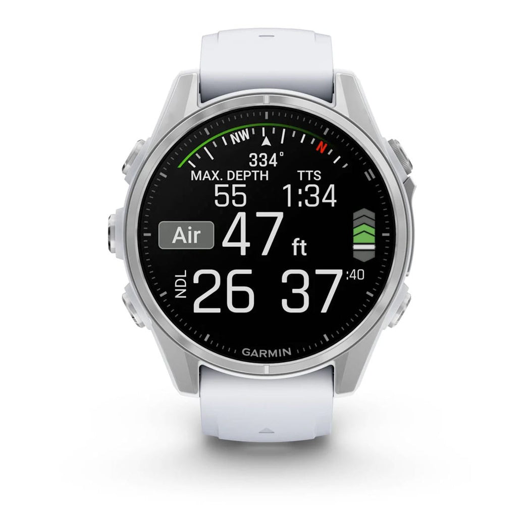 Garmin 010-02903-00 Fenix 8 43mm AMOLED Silver