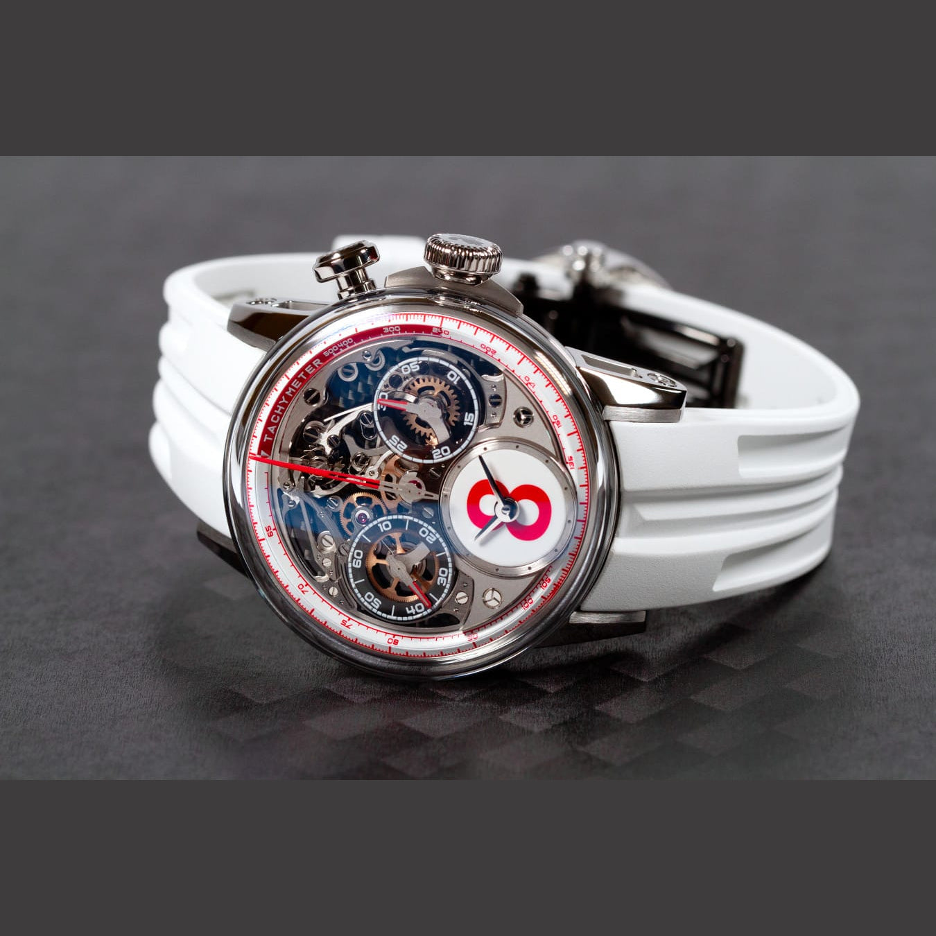 Louis Moinet LM-96.20.WF Time To Race White Fuji