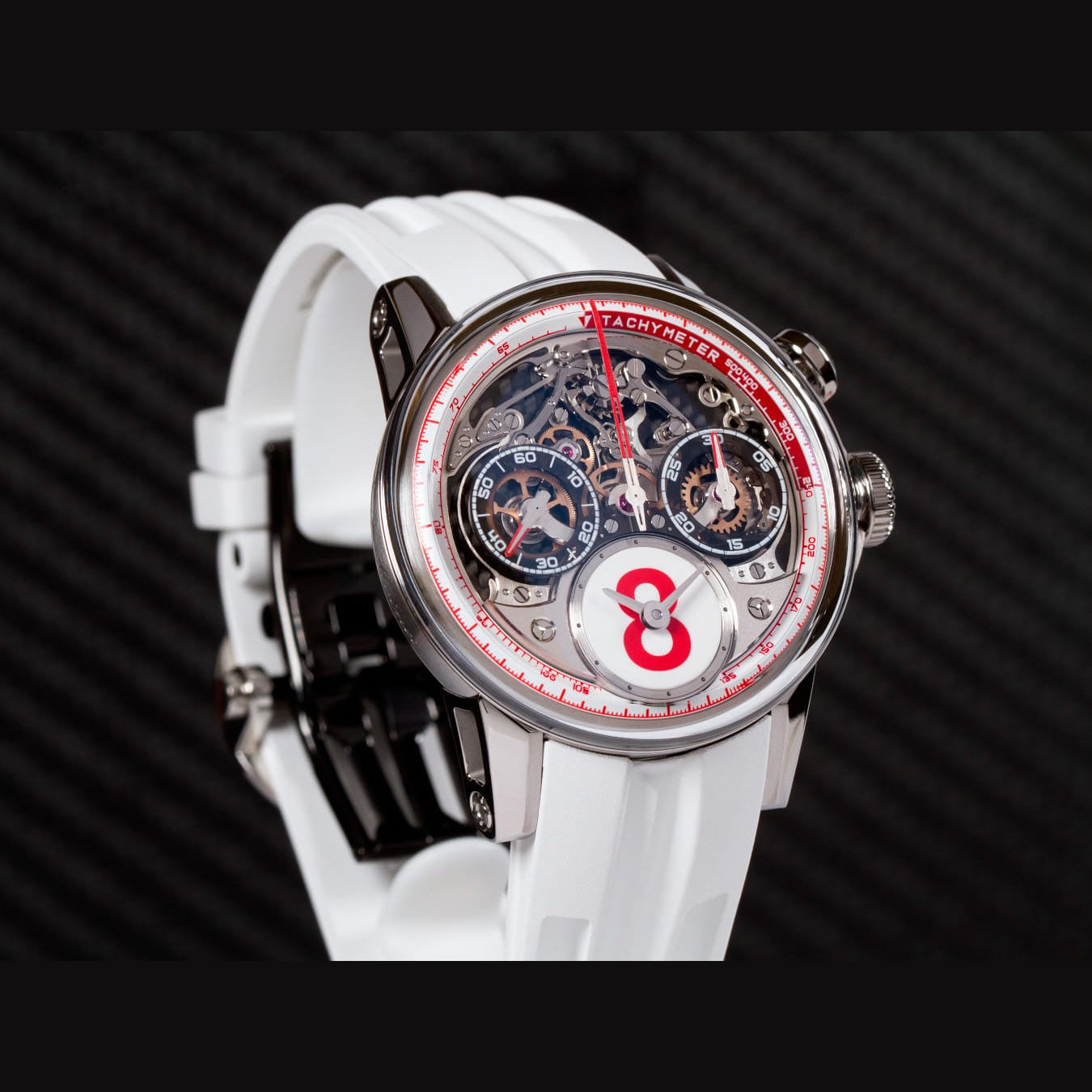 Louis Moinet LM-96.20.WF Time To Race White Fuji