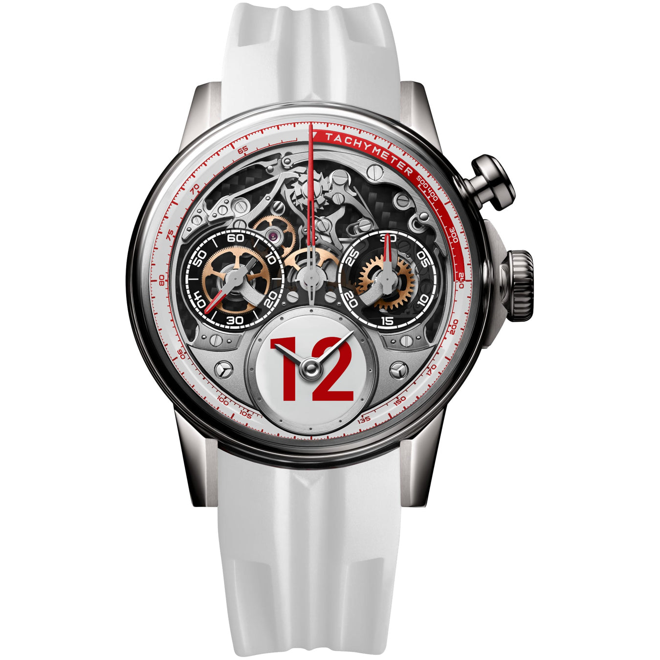 Louis Moinet LM-96.20.WF Time To Race White Fuji