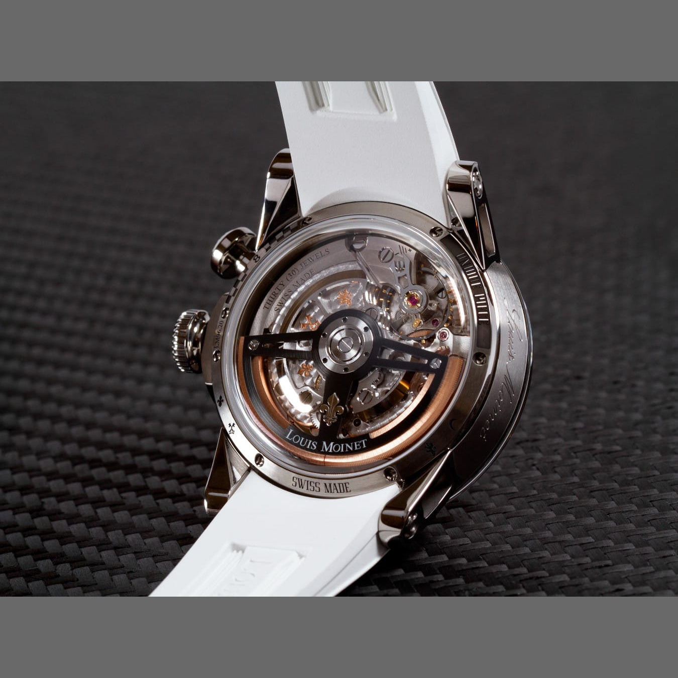 Louis Moinet LM-96.20.WF Time To Race White Fuji