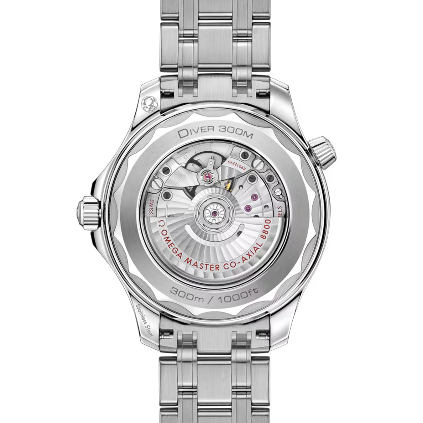 Omega Seamaster Diver 300M Co-Axial Master Chronometer on Bracelet 210.30.42.20.06.001