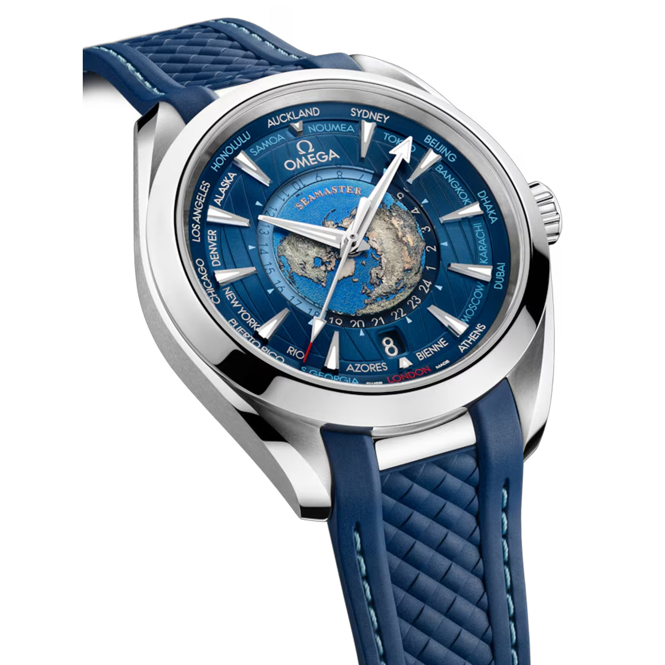 Omega Seamaster Aqua Terra 150m GMT World Timer 43mm