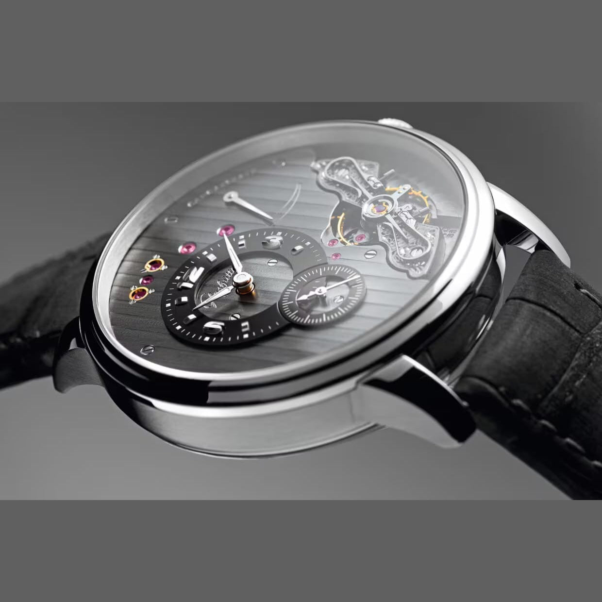 Glashütte Original 1-66-06-04-22-66 Panoinverse On Strap