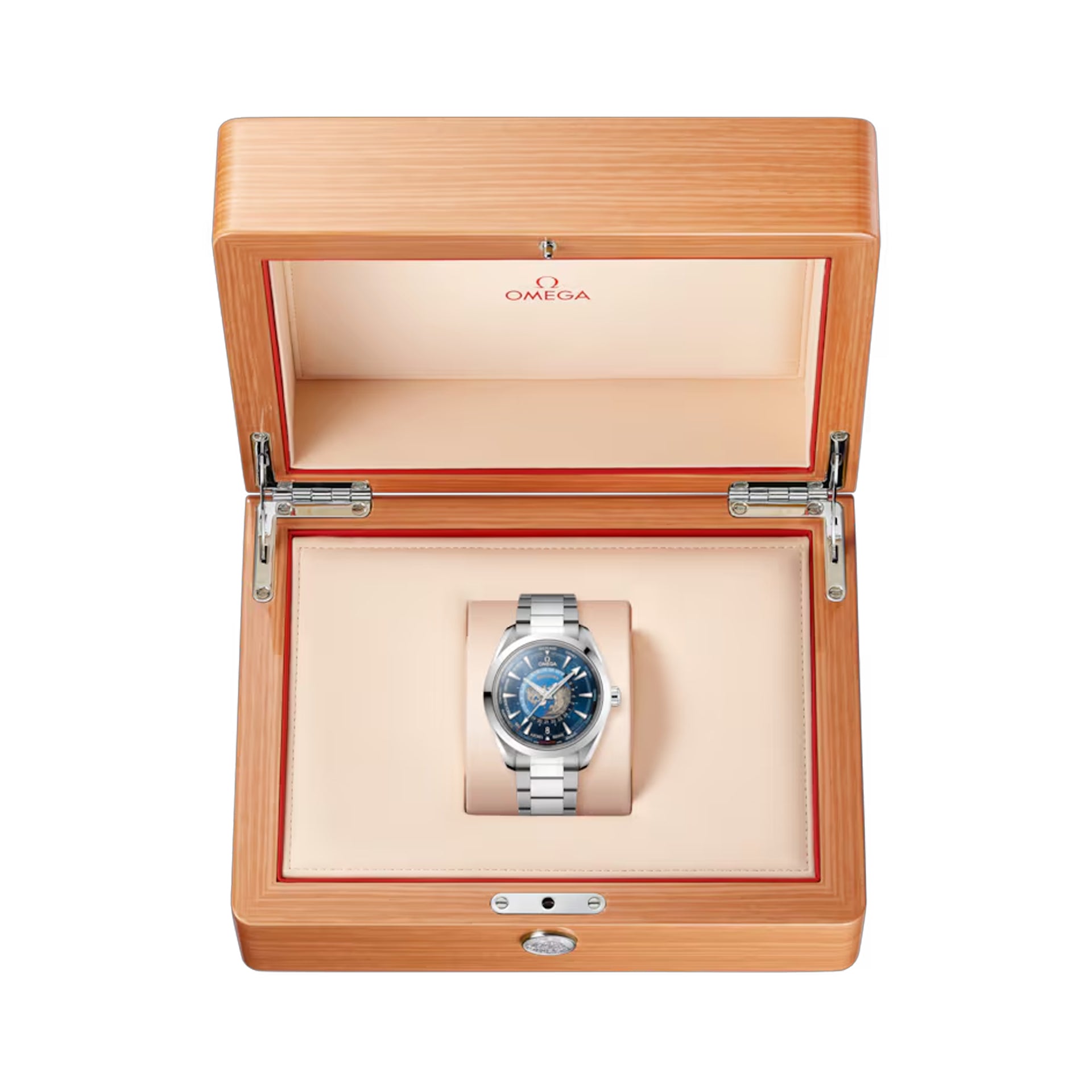 Omega Seamaster Aqua Terra 150m GMT World Timer 43mm on Bracelet