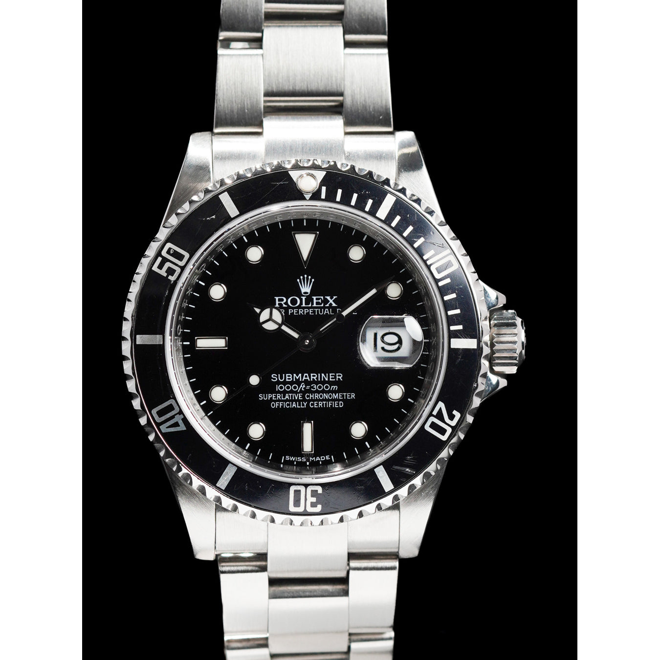 Rolex 16610 Submariner Black