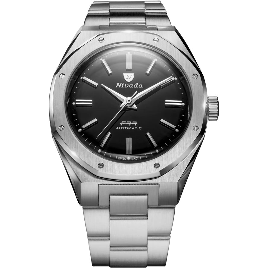 Nivada Grenchen 68035A77 Mark II Steel