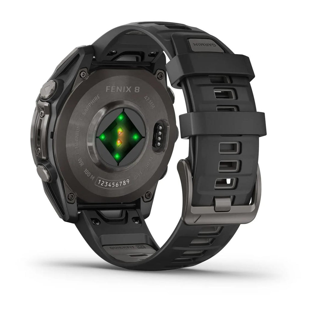 Garmin 010-02904-20 Fenix 8 47mm AMOLED Sapphire Carbon