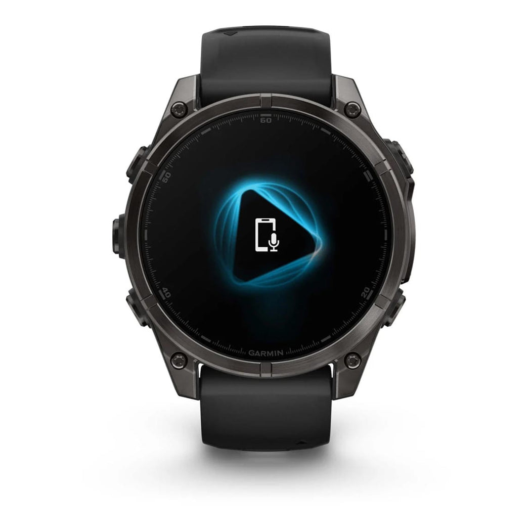 Garmin 010-02904-20 Fenix 8 47mm AMOLED Sapphire Carbon