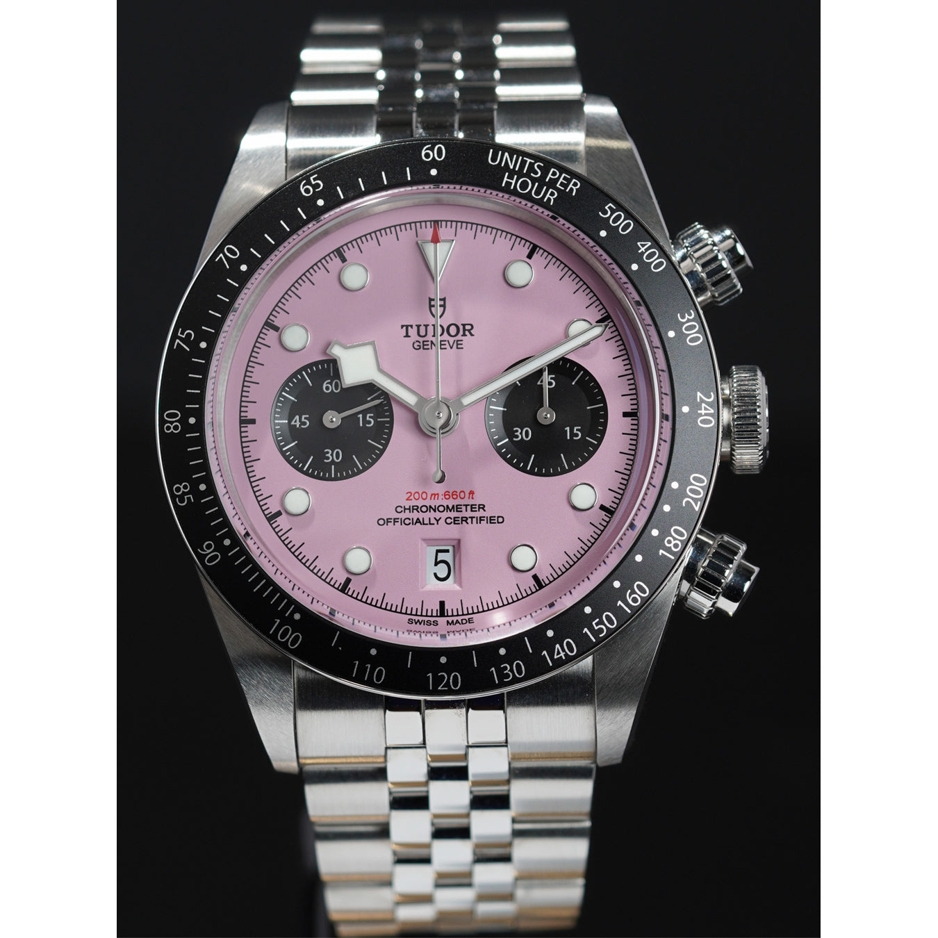 TUDOR M79360N-0019 Black Bay Chrono Pink Dial