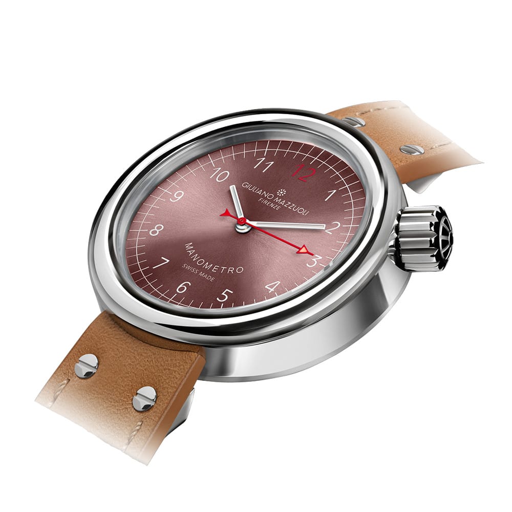 Giuliano Mazzuoli Manometro Rose Mother Of Pearl Compressed