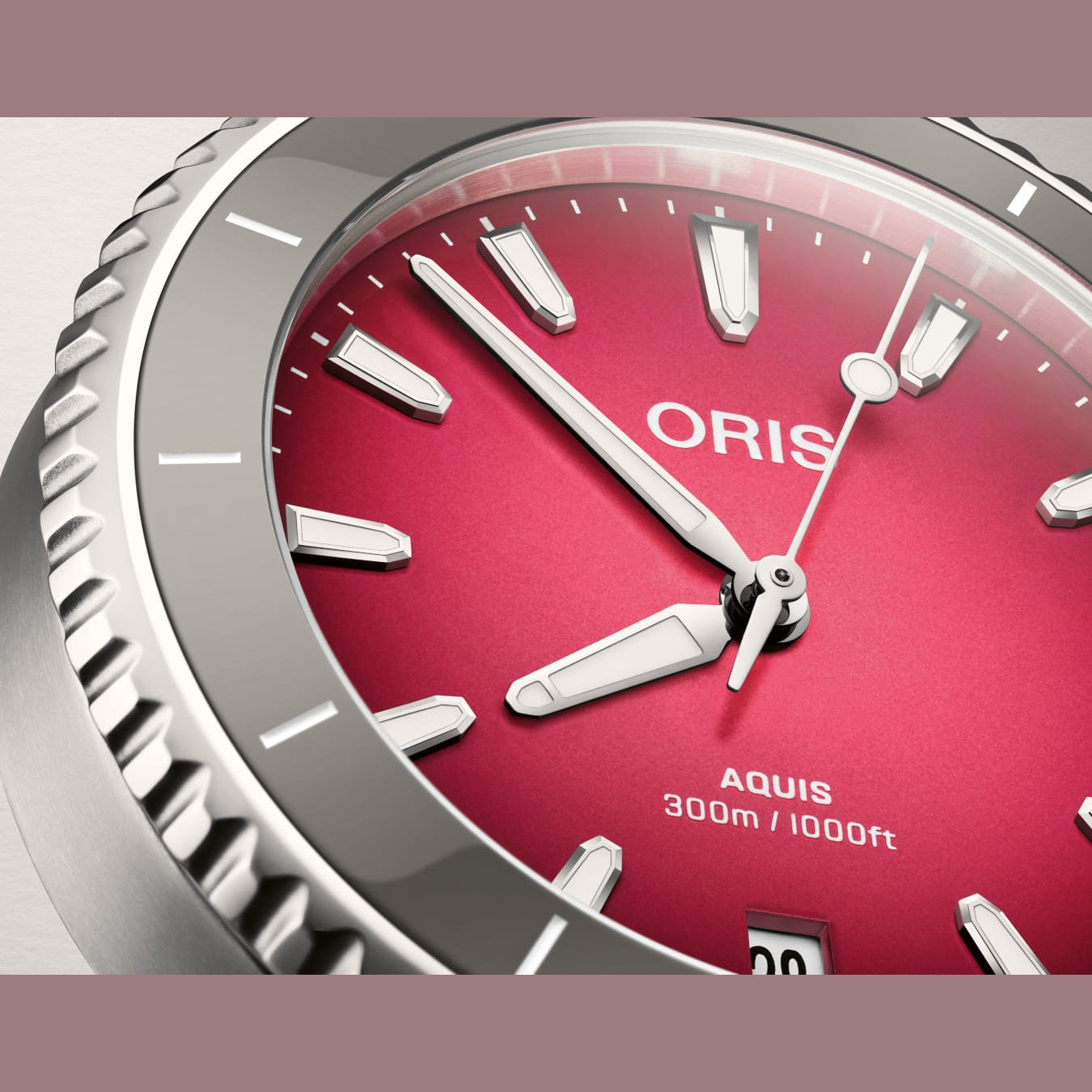 Oris 01 733 7792 4158-07 8 19 05P Aquis Date Taste of Summer 36.5mm