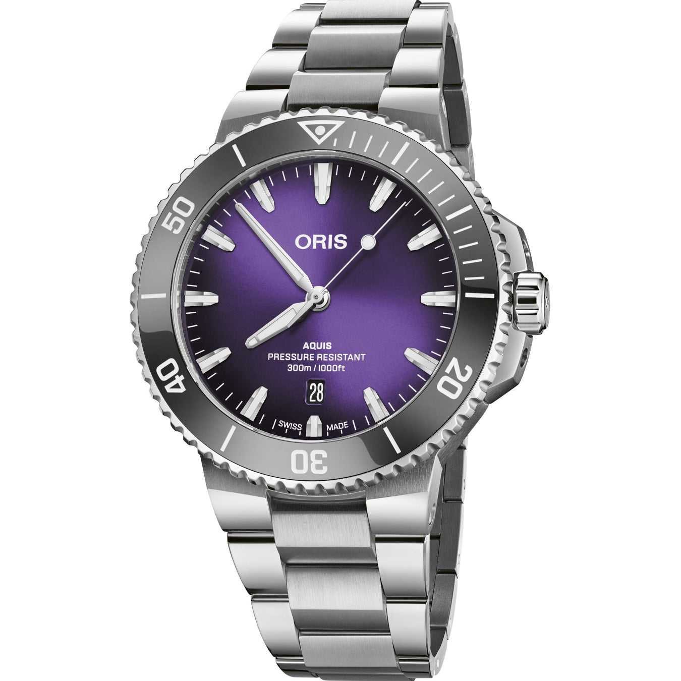 Oris 01 733 7789 4158-07 8 23 04PEB Aquis Date Taste Of Summer 43.5mm