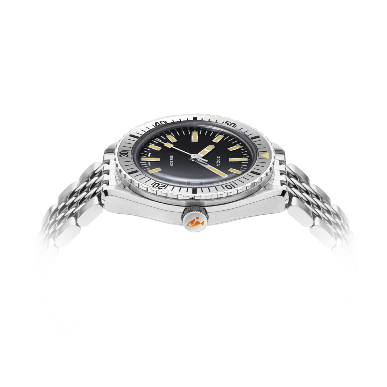 DOXA SUB 200 Sharkhunter 796.10.101.10 on Stainless Steel Bracelet